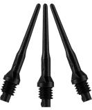 Viper Dart Accessory: Tufflex II 2BA Thread Soft Tip Dart Points (100 and 500 Packs) Black 100 Pack - Buy Online on SooperMarket.com