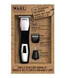 Wahl Canada Complete Beard & Body Grooming Kit - 3-in-1 Rechargeable Trimmer with T-Blade Guides | Men's Grooming - Model 3286 - Buy Online on SooperMarket.com