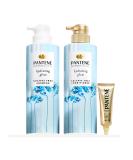 Pantene Nutrient Blends Hydrating Glow With Baobab Essence Sulfate-Free 14.8 oz Shampoo  13.5 oz Conditioner  Intense Rescue Shot Treatment 0.5 oz for Dry Hair - Buy Online on SooperMarket.com