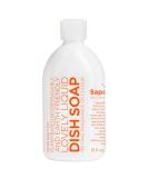 Buy Sapadilla Grapefruit + Bergamot Biodegradable Dish Soap - 16oz | Eco-Friendly Cleaning - Buy Online on SooperMarket.com