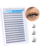Natural Cluster Lashes CC Curl 168 Pcs Wispy Lash Extensions 9-11MM Mixed Lengths Eyelash Extension Individuals Self Application DIY at Home by Mavphne - Buy Online on SooperMarket.com