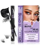 Buy Lash Bond and Seal Waterproof 10ML - Super Strong Black Lash Glue for Cluster Lashes | 72-Hour Hold | International Shipping - Buy Online on SooperMarket.com