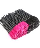 400 PCS Disposable Eyelash Mascara Brushes Makeup Applicator Kits (Black & Rose Red) - Buy Online on SooperMarket.com