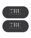 TRU BARBER Hair Grippers - Salon and Barber Clips for Styling, Cutting, and Coloring - Nonslip Hair Holder for Men and Women (Black/White) - Buy Online on SooperMarket.com