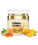 Turmeric + 30% Vitamin C Glow Boosting Moisturizing & Skin Repairing Cream, Hydrating with Organic Ingredients Anti-Aging Facial Cream Normal, Dry, Sensitive & Oily Skin - 1.7 FL OZ. - Buy Online on SooperMarket.com