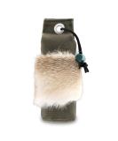Firedog Dummy with Real Rabbit Fur - Durable Wild Retrieving Toy for Dogs & Puppies (250g) - Buy Online on SooperMarket.com