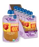 Plum Organics | Stage 2 | Organic Baby Food Meals 6+ Months | Peach, Banana, Apricot | 4 Ounce Pouch (Pack Of 6) - Buy Online on SooperMarket.com