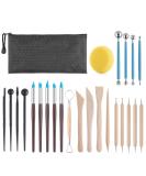 Clay Tools Kit  24 PCS Polymer Clay Tools  Ceramics Clay Sculpting Tools Kits  Air Dry Clay Tool Set for Adults  Kids  Pottery Craft  Baking  Carving  Drawing  Dotting  Molding  Modeling  Shaping - Buy Online on SooperMarket.com