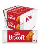 Lotus Biscoff |Original caramelized biscuit |Unique crispy tasteVegan |No addition of flavors or dyes |10 x 250g |2.5 kg 250 g (10 pack) - Buy Online on SooperMarket.com