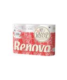 Renova toilet paper Renova Grand Royal 4-ply 6 rolls Large 6 pieces (1 pack) Single - Buy Online on SooperMarket.com