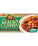 S&B Golden Curry Medium-sharp-Japanese spice mix for the preparation of curry dishes-1 x 220 g Golden Curry Medium 220 G (2 Series) - Buy Online on SooperMarket.com