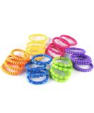 Talinu Stroller Chain | 24-Piece Baby Grasping Ring Set | Versatile Rattle & Play Chain for Baby | DIY Fun & Engagement - Buy Online on SooperMarket.com