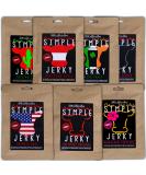 Beef jerky trial box 6 x 50g handmade Austrian pasture premium dry meat without chemical additives (mixed flavor) - Buy Online on SooperMarket.com