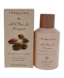 L'Erbolario Argan Hair Oil - Nourishing Treatment for Soft, Silky Hair - Hazelnut Scent - 3.3 Oz - Buy Online on SooperMarket.com