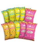 Taali Variety Pack Water Lily Pops (10-Pack) - 4 Flavors, Himalayan Pink Salt! | Protein-Rich Roasted Snack, Non-GMO | 0.8 oz Bags 4-Flavor Variety, 10-Pack - Buy Online on SooperMarket.com