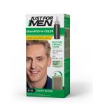 Just For Men Shampoo-In Color Sandy Blond H-10 - Keratin & Vitamin E for Stronger Hair | Pack of 1 - Buy Online on SooperMarket.com