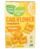 From the Ground Up - Cauliflower Crackers Cheddar - 4 oz. - Buy Online on SooperMarket.com