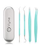 iVyne Light Blue Premium Vinyl Weeding Tool Kit - Precision Stainless Steel Weeder with Tweezers - Crafting Set for Easy Vinyl Projects - Buy Online on SooperMarket.com