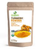 Organic Turmeric Root Powder | 8oz or 16 oz (1 lbs) | Lab Tested for Heavy Metal and Purity, Resealable Kraft Bag, Non-GMO, Curcumin Powder - 100% Raw from India, by SHOPOSR (8oz) 8.0 ounces - Buy Online on SooperMarket.com