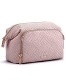 BAGSMART Travel Makeup Bag Organizer Case for Women - Pink - Buy Online on SooperMarket.com