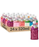 MOGU MOGU Real Fruit Juice with Nata De Coco 320ml | Random Flavours Selected (24 Case (Any Random)) 320 ml (Pack of 24) - Buy Online on SooperMarket.com
