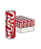 GURU | Original Plant-Based Energy Drink | Recharge with Good Energy from Green Tea | Natural & Organic Ingredients | Healthy Energy drinks to Help Stay Focused | Refreshing Taste | 8.4oz (Pack of 24) - Buy Online on SooperMarket.com