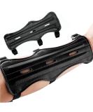 prowithlin Archery Arm Guard Archery Bracer/Archery Cowhide Leather Forearm Protector w/Bow Range with 3-Strap Buckles Arm Guard for Archer Hunter 2 pack - Buy Online on SooperMarket.com