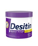 Desitin Maximum Strength Baby Diaper Rash Cream with 40% Zinc Oxide for Diaper Rash Relief & Prevention, 16 oz 1 Pound (Pack of 1) - Buy Online on SooperMarket.com