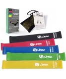 Limm Resistance Loop Exercise Bands - Set of 5 with Instruction Guide & Carry Bag - Latex Stretch Bands for Home Workout & Physical Therapy - Multicolor Set for Women and Men - Buy Online on SooperMarket.com
