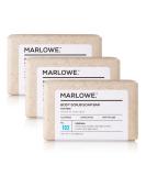 MARLOWE. No. 102 Men's Body Scrub Soap 7 oz (3 Bars) | Best Exfoliating Bar for Men | Made with Natural Ingredients | Amazing Scent | New Packaging - Same Great Formula Original Fresh 7 Ounce (Pack of 3) - Buy Online on SooperMarket.com