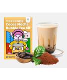 Tokimeki Cocoa Mocha Bubble Tea Kit 255g - Easy Home Preparation Enjoy Hot or Cold Perfect for Relaxation & Parties - Buy Online on SooperMarket.com