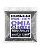 Gorilla Food Co. Whole Dark (Black) Chia Seeds - 800g - Raw - Non-GMO - Buy Online on SooperMarket.com
