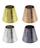 Framendino 4 Pack Plastic with Teeth Circle Cuff Ponytail Cover Punk Hair Rings Ponytail Holder Hair Headwear for Women - Buy Online on SooperMarket.com