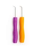 AKB Purple and Orange Ergonomic Loom Knit Hook 2 Pack - Buy Online on SooperMarket.com