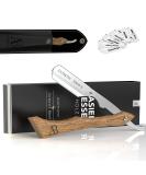 Anthony Brown Silver Razor Set - Precision Blade Head Changeable Blades & Etui | International Shipping Available - Buy Online on SooperMarket.com