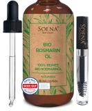 100% Organic Rosemary Oil for Hair Growth | Essential Oil for Lashes | Pure & Natural Hair Oil for Hair Loss - High Dose Rosemary Oil - Buy Online on SooperMarket.com