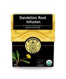 Buddha Teas Organic Dandelion Root Tea - OU Kosher, USDA Organic, CCOF Organic, 18 Bleach-Free Tea Bags - Buy Online on SooperMarket.com