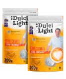 Dulci Light Sucralose Sweetener Granulate 2x200g - Low-Calorie Sugar Replacement for Drinks & Food | International Shipping Available - Buy Online on SooperMarket.com