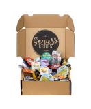 Enjoyment life breakfast box with approx. 800g jam jam honey hazelnut cream sausage and cream cheese in many flavors small portions in the mix for office family or on the go.Complete breakfast - Buy Online on SooperMarket.com