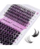 D Curl Cluster Lashes 0.07mm 12-16mm C4+ZW Mixed DIY Lash Extensions | Reusable Soft Wispy Individual Clusters | RR-12-16mm Classic/Mega-0.07D - Buy Online on SooperMarket.com