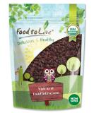 Organic Non-GMO Unsweetened Sultana Raisins 12 oz - Vegan Paleo Friendly - No Sugar Added - Bulk Pack of 1 - Buy Online on SooperMarket.com