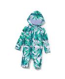 BONVERANO Baby Boys Swimsuit | Toddler Bathing Suit with UPF 50+ Sun Protection | Full-Zip Hoodie One Piece Swimwear | 6-9 Months - Buy Online on SooperMarket.com