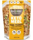 Miracle Noodle Thai Peanut Shirataki Noodles - Gluten Free, Vegan, Non GMO, Low Calorie, Keto - 9.2 Oz (6-Pack) - Buy Online on SooperMarket.com