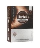 AATMANA Herbal Dark Brown Henna Hair Color with 9 Herbs | Natural Hair Color 100g - Buy Online on SooperMarket.com