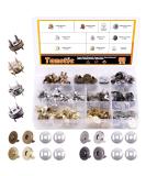 Tanstic 60 Sets 18mm 4 Color Magnetic Button Clasps Snaps for Sewing, Crafts, Purses, Bags, Clothes - Buy Online on SooperMarket.com