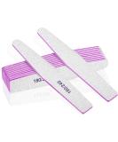 Professional Nail Files, Emery Board Nail File for Natural Nails 100/180/240 Grit Nail Files for Acrylic Nails 12pcs Fine Grit Nail File Manicure Tools Coarse Fingernail Files (180/240 Grit) - Buy Online on SooperMarket.com
