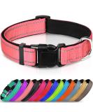 Joytale Reflective Dog Collar for Puppies - XS Pink | Durable & Stylish | Ideal for Safe Night Walks - Buy Online on SooperMarket.com