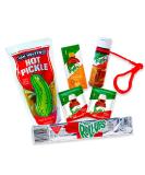Tik Tok Chamoy Sour Pickle Kit - with Van Holten Pickle Fruit Roll-ups Tajin and Chamoy Sauce (Pack of 6) - Buy Online on SooperMarket.com