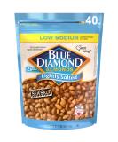 Blue Diamond Almonds Low Sodium Lightly Salted Snack Nuts, 40 Oz Resealable Bag (Pack of 1) 2.5 Pound (Pack of 1) - Buy Online on SooperMarket.com