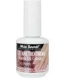 Mia Secret Gel Nail Treatment with Vitamin E and Calcium  15ml - Gel Nail Polish with Vitamin E and Calcium - Nail Repair and Strengthening Gel for Nails (Tiramisu) - Buy Online on SooperMarket.com
